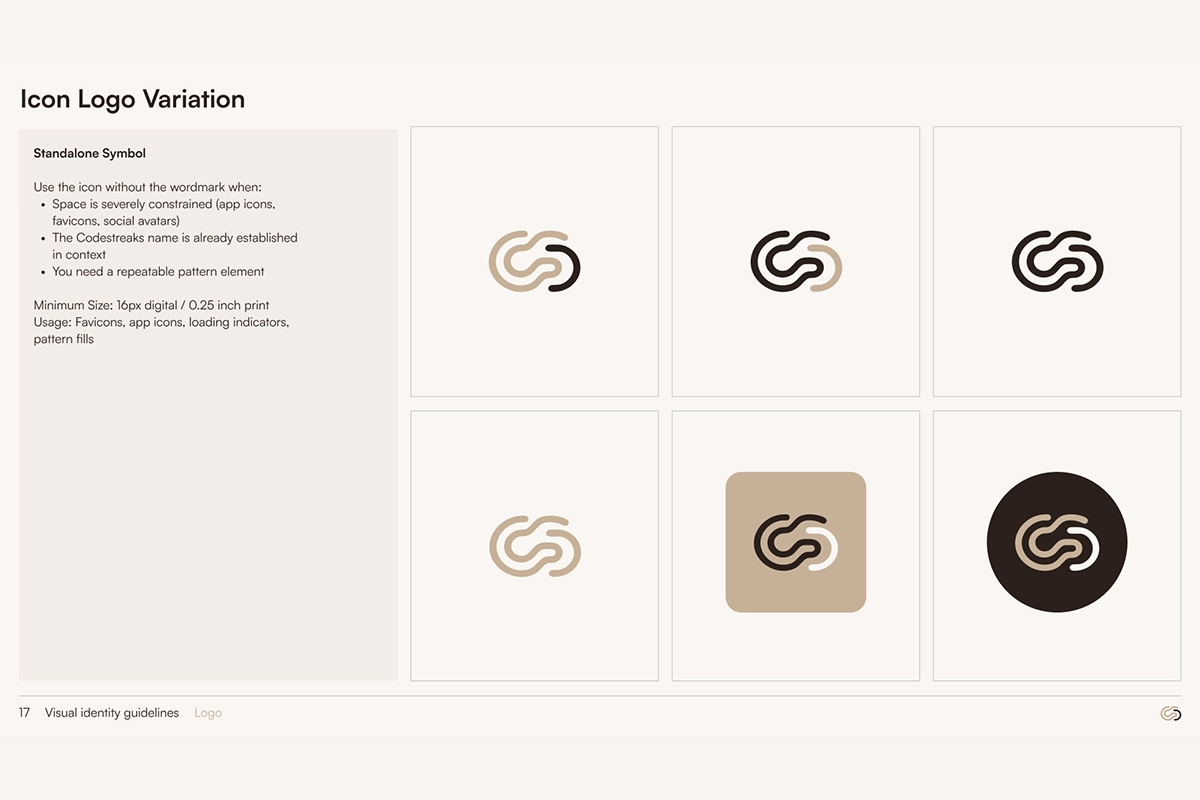 Exploring Codestreaks – Brand Identity System - Design showcase 9